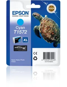 Epson Turtle Cartucho T1572 cian