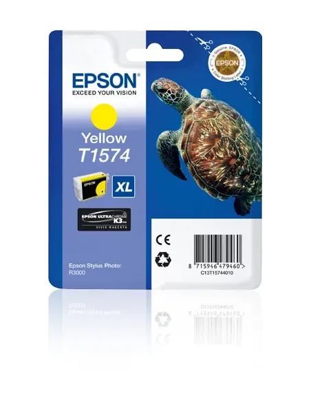 Epson Turtle Cartucho T1574 amarillo