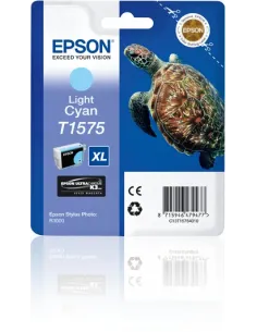 Epson Turtle Cartucho T1575 cian claro