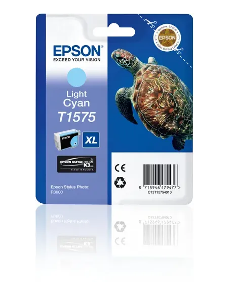 Epson Turtle Cartucho T1575 cian claro