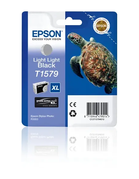 Epson Turtle Cartucho T1579 gris claro