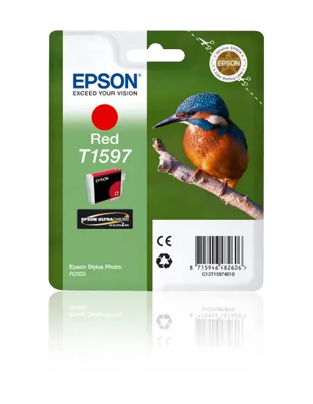 Epson Cartucho T1597 rojo
