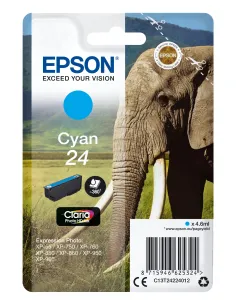 Epson Elephant Cartucho 24 cian