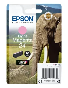 Epson Elephant Cartucho 24 magenta claro