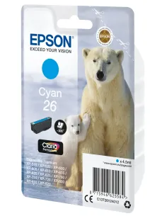 Epson Polar bear Cartucho 26 cian 2