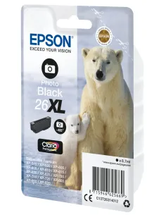Epson Polar bear Cartucho 26XL negro foto 2