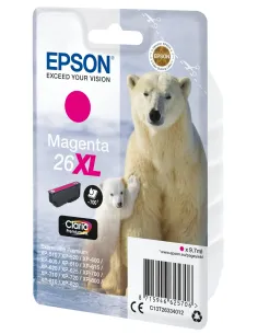 Epson Polar bear Cartucho 26XL magenta 2