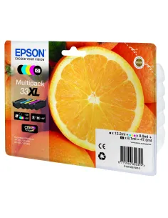 Epson Oranges Multipack 5-colours 33XL Claria Premium Ink 2