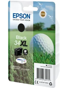 Epson Golf ball Singlepack Black 34XL DURABrite Ultra Ink 2