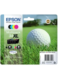 Epson Golf ball Multipack 4-colours 34XL DURABrite Ultra Ink 2