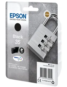 Epson Padlock Singlepack Black 35 DURABrite Ultra Ink 2