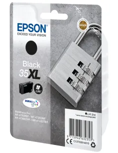 Epson Padlock Singlepack Black 35XL DURABrite Ultra Ink 2