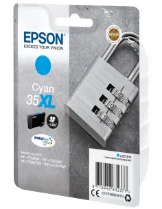 Epson Padlock Singlepack Cyan 35XL DURABrite Ultra Ink 2