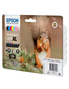 Epson Squirrel Multipack 6-colours 378XL Claria Photo HD Ink 2