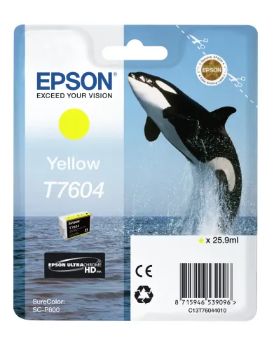 Epson T7604 Amarillo