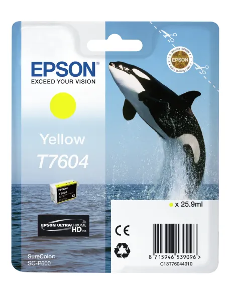 Epson T7604 Amarillo