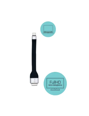 i-tec USB-C Flat VGA Adapter 1920 x 1080p 60 Hz