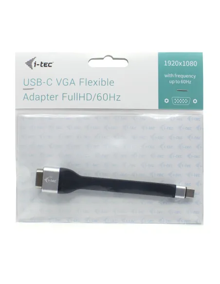 i-tec USB-C Flat VGA Adapter 1920 x 1080p 60 Hz