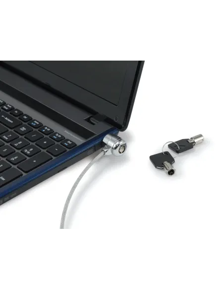 Conceptronic CNBSLOCK15T cable antirrobo Plata 1,5 m