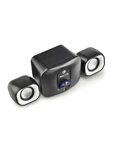 NGS COMET 2.1 conjunto de altavoces 11 W Universal Negro, Blanco 2.1 canales De 2 vías 3 W 2