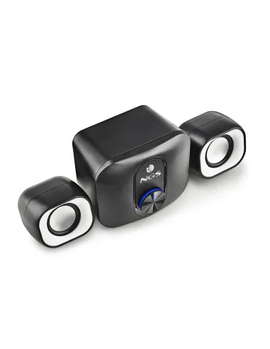 NGS COMET 2.1 conjunto de altavoces 11 W Universal Negro, Blanco 2.1 canales De 2 vías 3 W