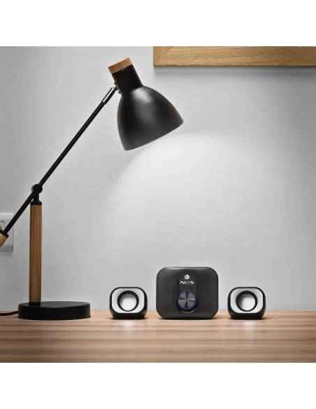 NGS COMET 2.1 conjunto de altavoces 11 W Universal Negro, Blanco 2.1 canales De 2 vías 3 W