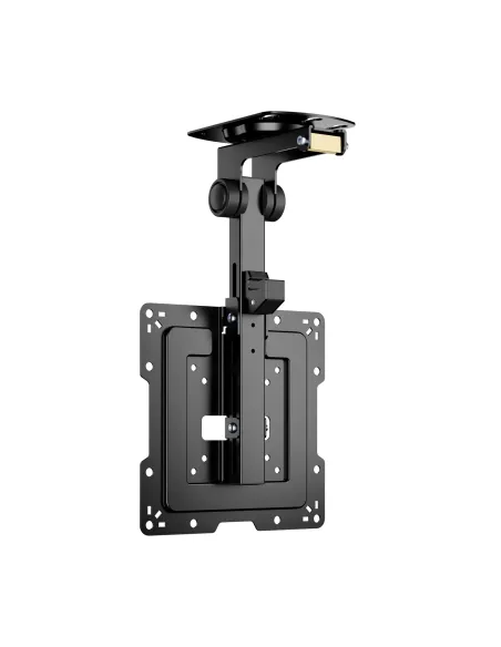 AISENS Soporte de Techo Giratorio, Plegable para Monitor TV 20Kg de 19-43, Negro