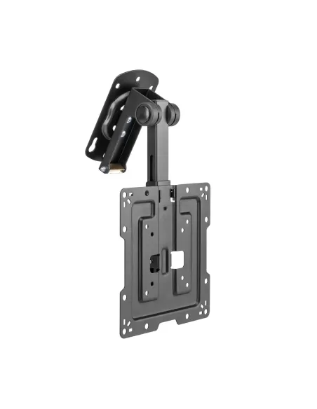 AISENS Soporte de Techo Giratorio, Plegable para Monitor TV 20Kg de 19-43, Negro