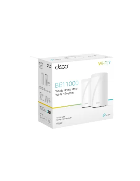 TP-Link Deco BE65 Tribanda (2.4 GHz   5 GHz   6 GHz) Wi-Fi 7 (802.11be) Blanco 4 Interno