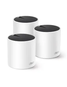 TP-Link DECO X55 (3-Pack) Doble banda (2,4 GHz   5 GHz) Wi-Fi 6 (802.11ax) Blanco Interno