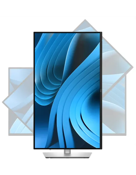 DELL Pro Plus P2725QE pantalla para PC 68,6 cm (27") 3840 x 2160 Pixeles 4K Ultra HD LCD Negro, Plata