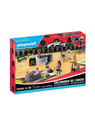 Playmobil calendario de adviento: miraculous pícnic en parís