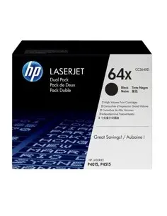 HP Pack de ahorro de 2 cartuchos de tóner original LaserJet HP 504X de alta capacidad negro