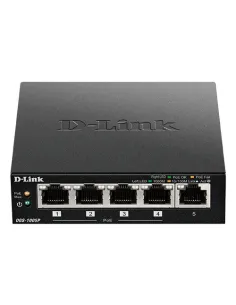 D-Link DGS-1005P E switch No administrado Gigabit Ethernet (10 100 1000) Energía sobre Ethernet (PoE) Negro