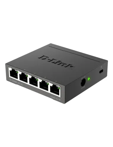 D-Link DGS-105 No administrado L2 Gigabit Ethernet (10 100 1000) Negro