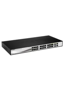 D-Link DGS-1210-26 switch Gestionado L2 Gigabit Ethernet (10 100 1000) 1U Negro, Gris 2
