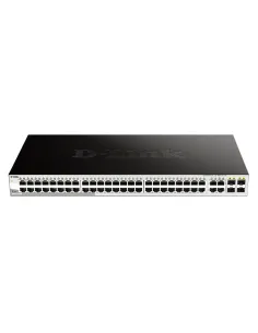D-Link DGS-1210-48 switch Gestionado L2 Gigabit Ethernet (10 100 1000) 1U Negro
