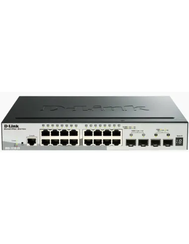 D-Link DGS-1510-20 switch Gestionado L3 Gigabit Ethernet (10 100 1000) Negro
