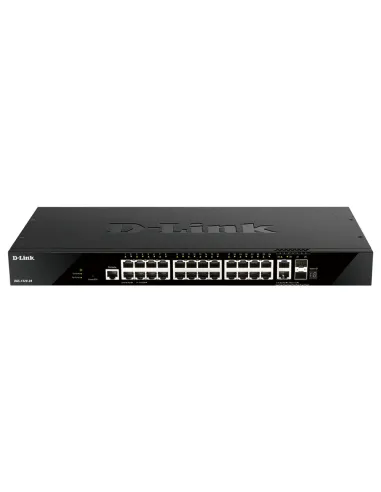 D-Link DGS-1520-28 switch Gestionado L3 10G Ethernet (100 1000 10000) 1U Negro