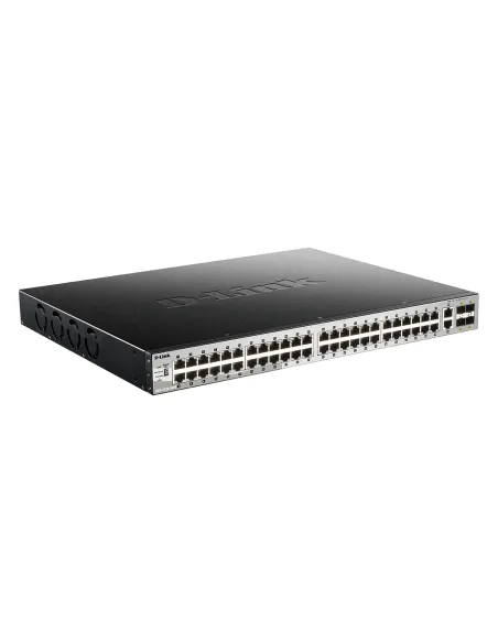D-Link DGS-3130-54PS E switch Gestionado L3 Gigabit Ethernet (10 100 1000) Energía sobre Ethernet (PoE) Gris