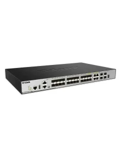 D-Link DGS-3630-28SC switch Gestionado L3 1U Negro