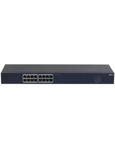Dahua Technology SF1016 No administrado L2 Fast Ethernet (10 100) Negro 2