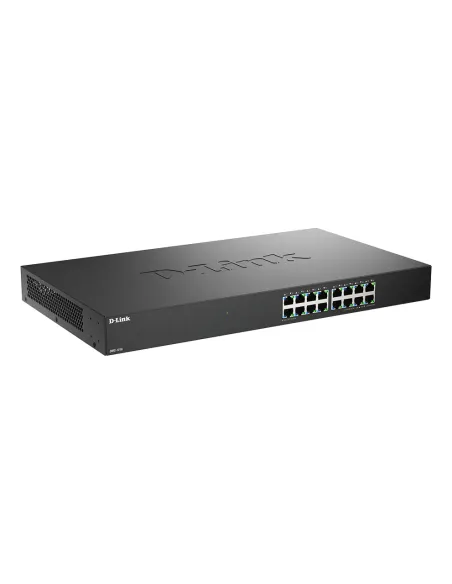 D-Link DMS-1016 No administrado L2+ 2.5G Ethernet (100 1000 2500) Negro