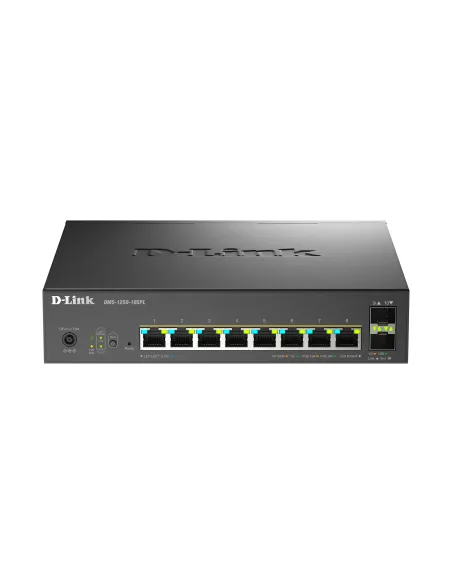 D-Link 10-Port Multi-Gigabit Smart Managed PoE Gestionado