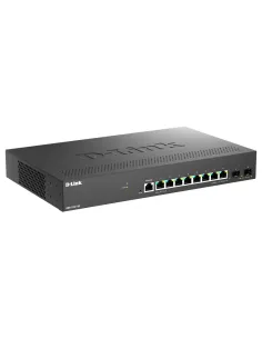 D-Link DMS-1250-10S E switch Gestionado 2.5G Ethernet (100 1000 2500) Negro 2