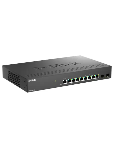 D-Link DMS-1250-10S E switch Gestionado 2.5G Ethernet (100 1000 2500) Negro