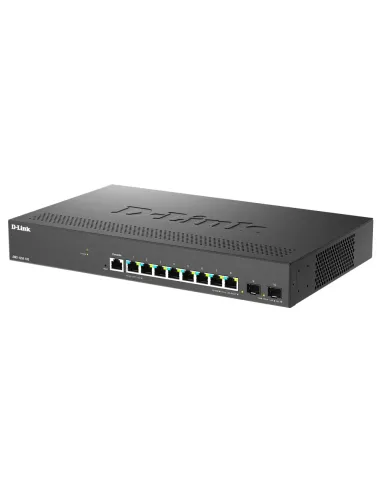 D-Link DMS-1250-10S E switch Gestionado 2.5G Ethernet (100 1000 2500) Negro