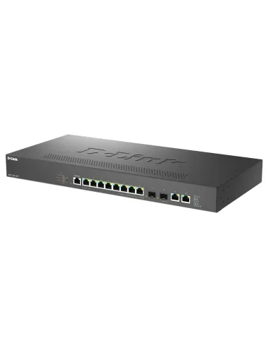D-Link DMS-1250-12TP E switch Gestionado 2.5G Ethernet (100 1000 2500) Energía sobre Ethernet (PoE) Negro