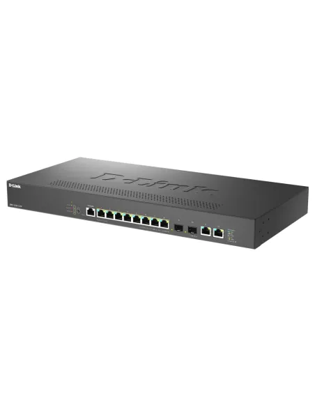 D-Link DMS-1250-12TP E switch Gestionado 2.5G Ethernet (100 1000 2500) Energía sobre Ethernet (PoE) Negro