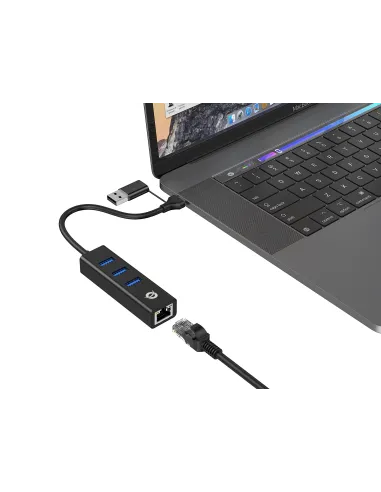 Conceptronic DONN07BA adaptador y tarjeta de red Ethernet 5000 Mbit s